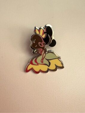 Disney Pins - Cutie Characters Tiana Princess and the Frog Kawaii Cartoon Pin